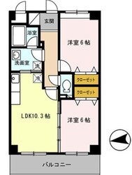 ヌカタコルンイーストの物件間取画像